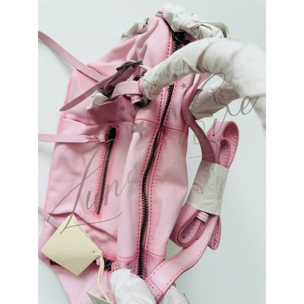 FREE PEOPLE We The Free Baby Emerson Tote Bag In 🔥 Peony 🔥 NWT - Picture 9 of 12